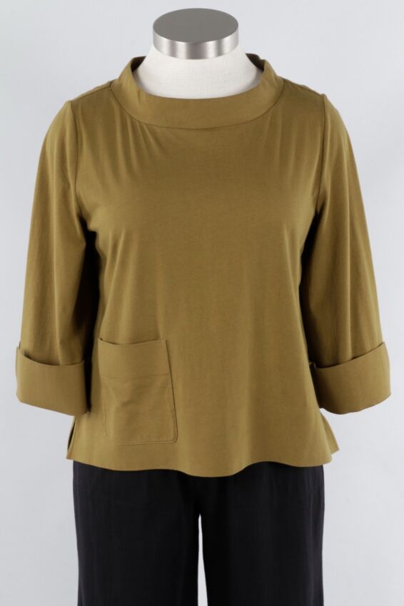 Pocket Pullover - Moss