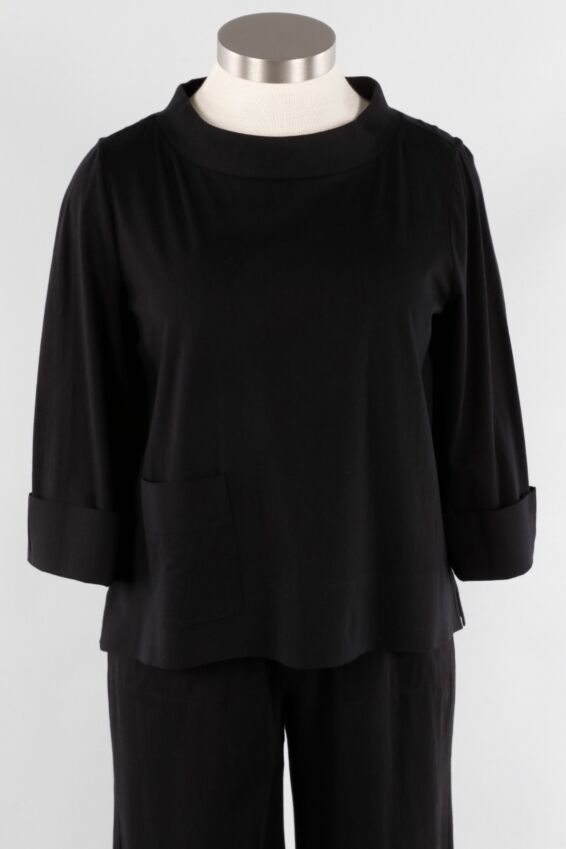 Pocket Pullover - Black