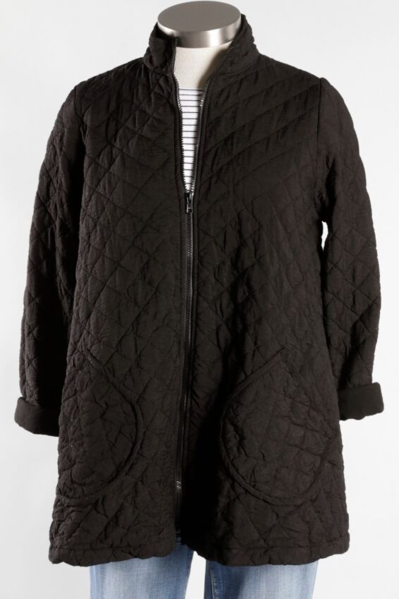 Zip Swing Jacket - Black