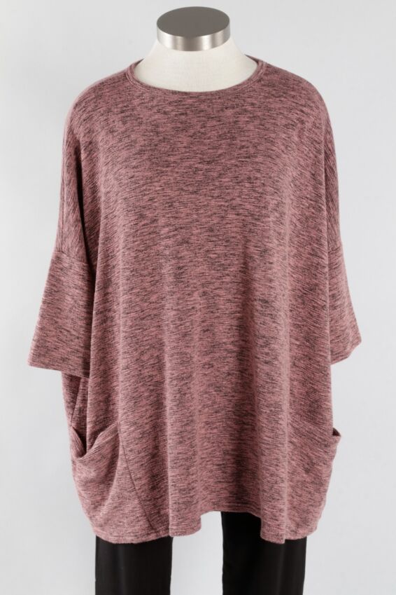 Osize Pullover - Vintage Rose