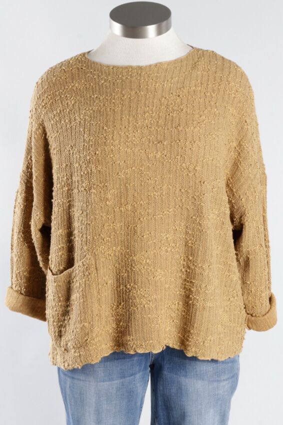Osize Pocket Pullover - Urchin