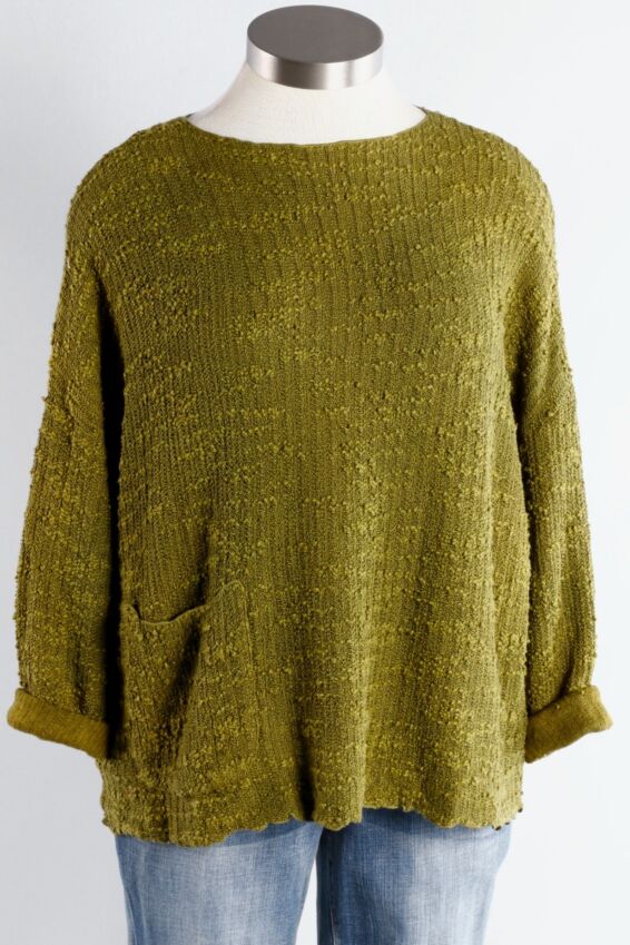 Osize Pocket Pullover - Jungle