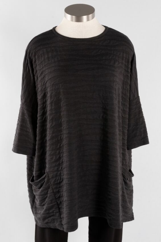 Osize Pullover - Iron Texture