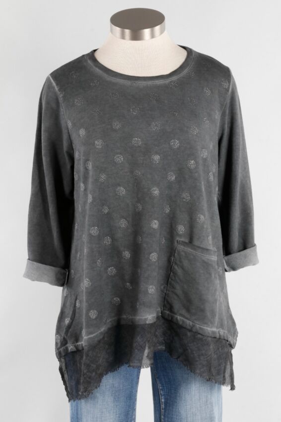 High/Low Tunic - Grey