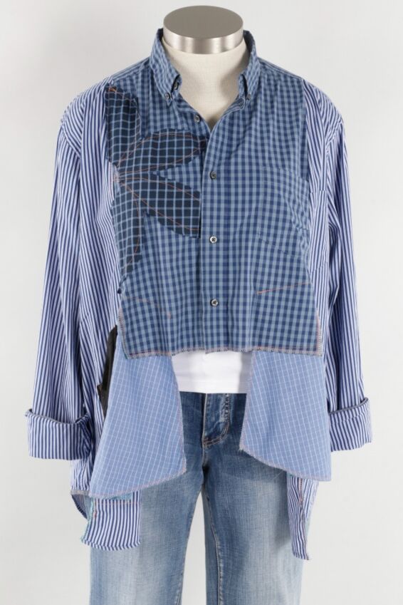 Jan Long Shirt - Navy #10