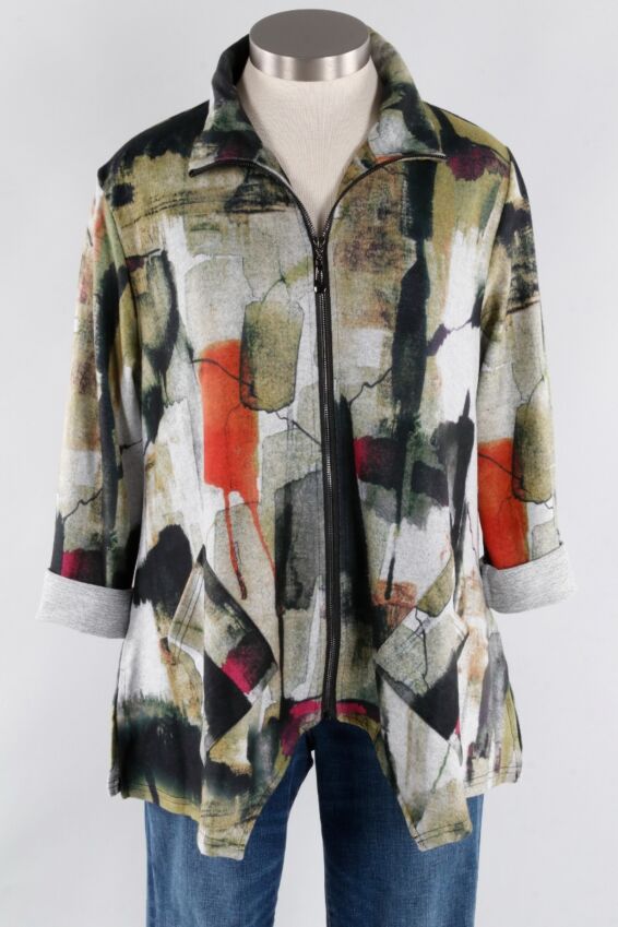 Zip Jacket - Green