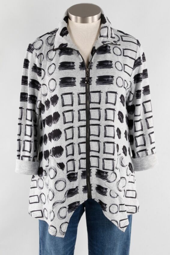 Zip Jacket - Grey