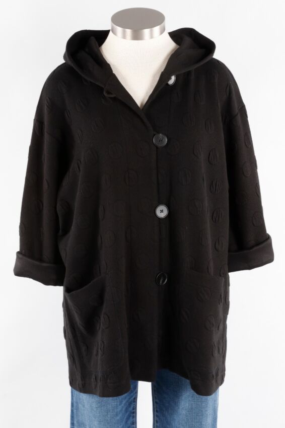 Hooded Jacket Plus - Black