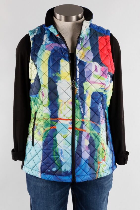 Quilted Vest - Work it Out