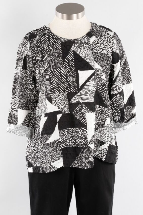 Seamed Pullover - White