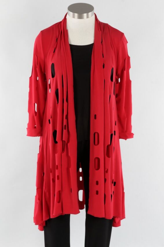 Molly Cardigan - Red Vogue