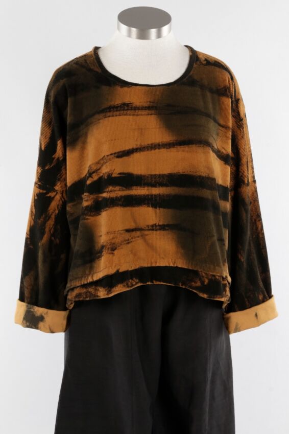 Long Sleeve Pullover- Mustard