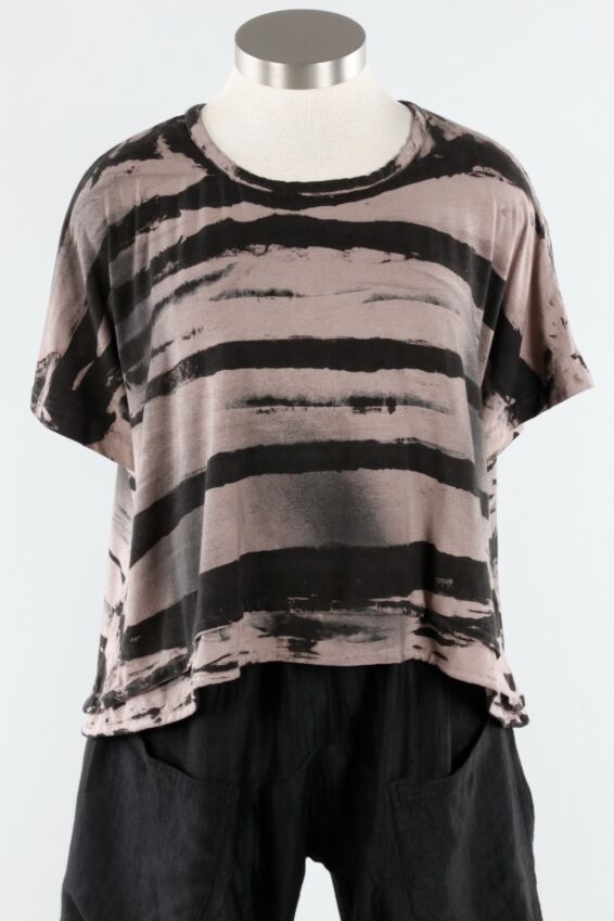 Fold Pullover - Mushroom Zebra