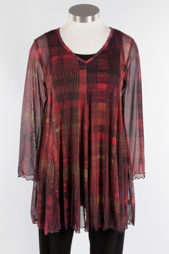 Olivia Tunic - Ruby