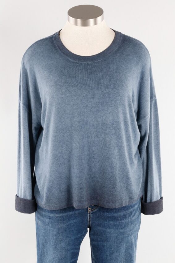 Knit Tee - Navy