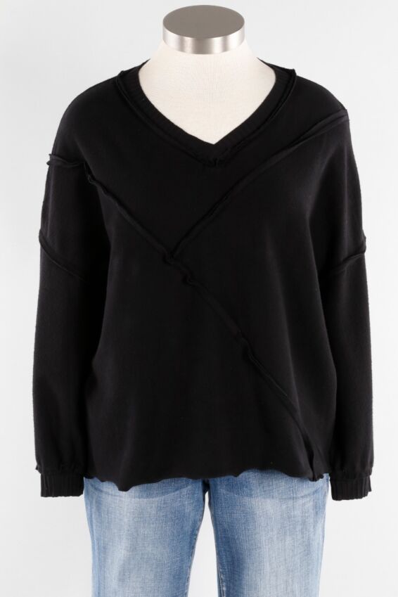 Patch Top - Black