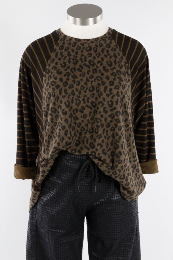 Raglan Top - Moss