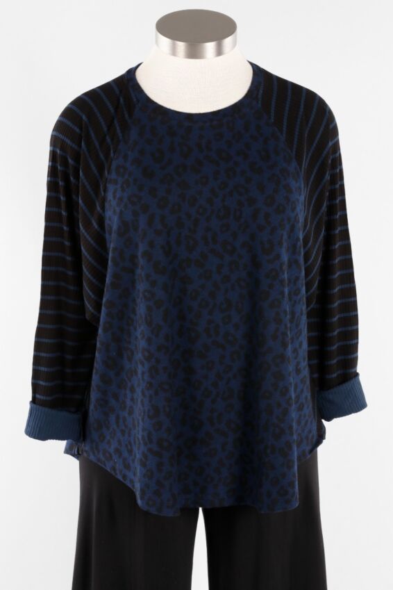 Raglan Top - Navy