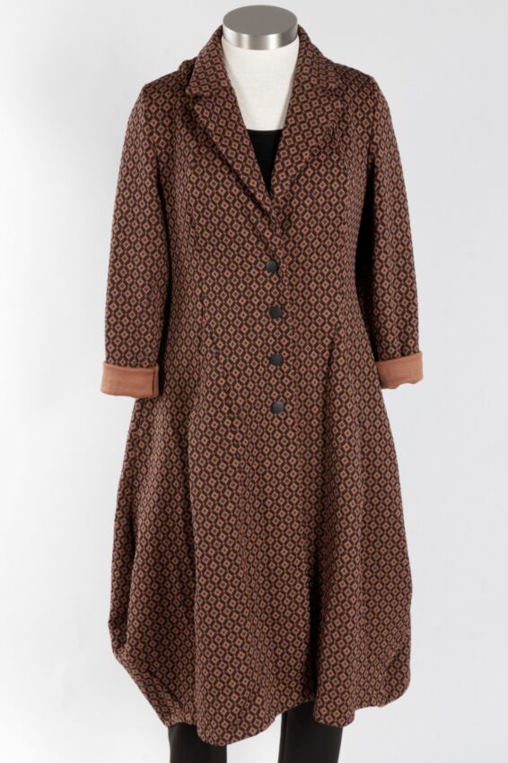 Jacquard Jacket - Amber