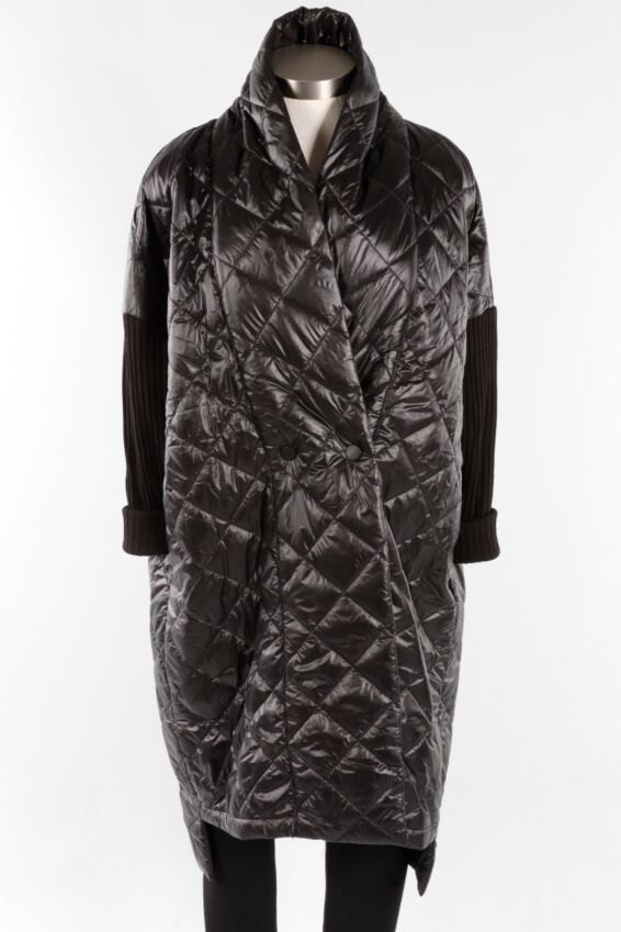 Quilted Jacket - Black