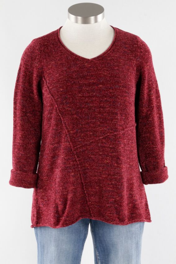 Party Pullover - Cerise