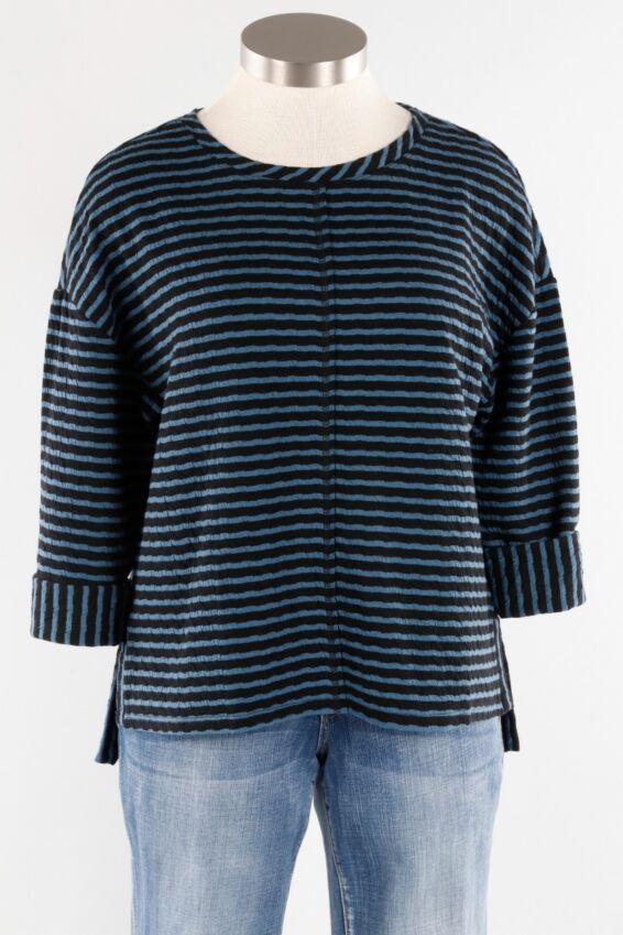 Striped Pullover - Aegean