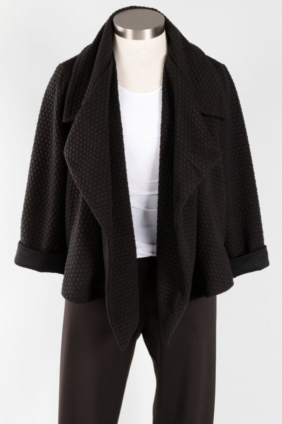 Draped Jacket - Black