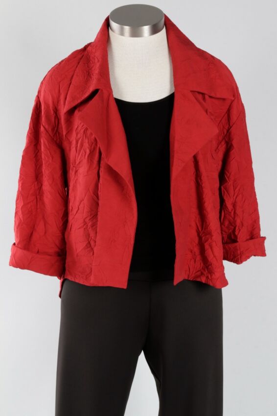 Open Jacket - Red