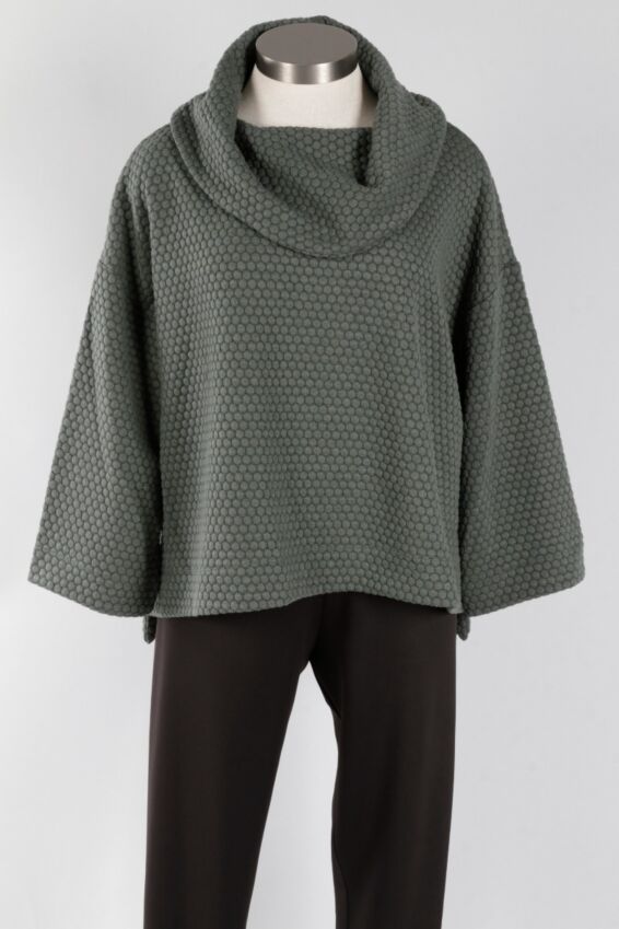 Cowl Pullover - Green