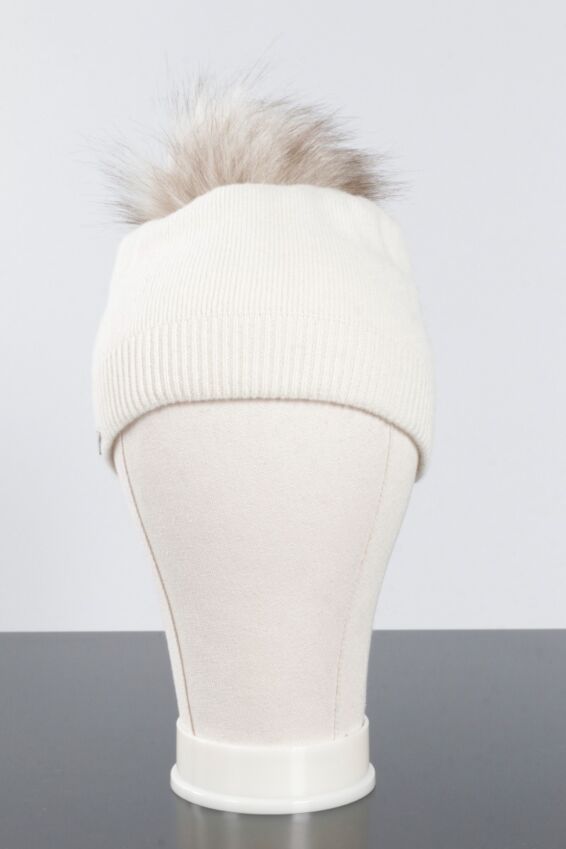 Double Layer Hat - Cream