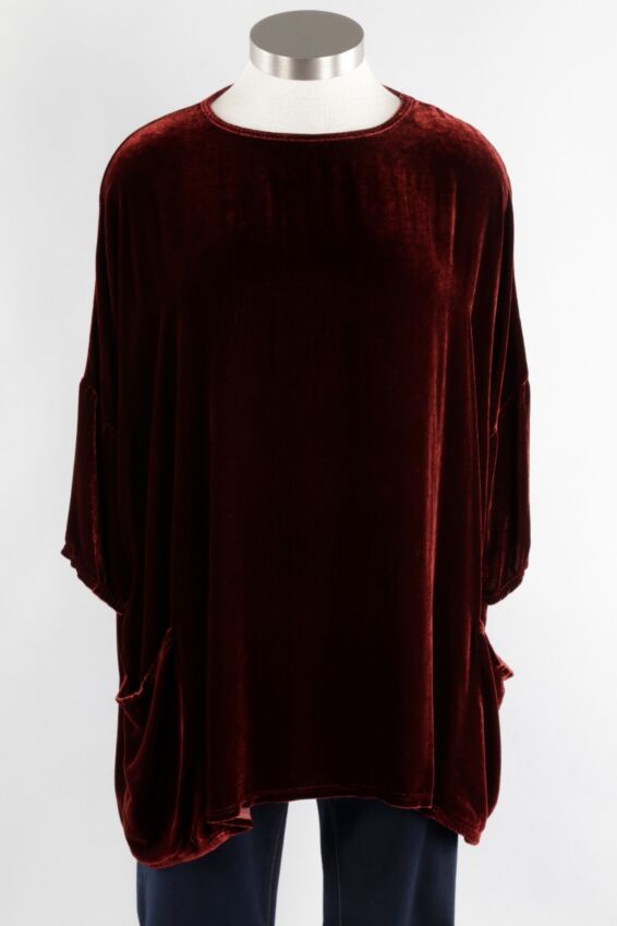 O Size Pullover - Cognac