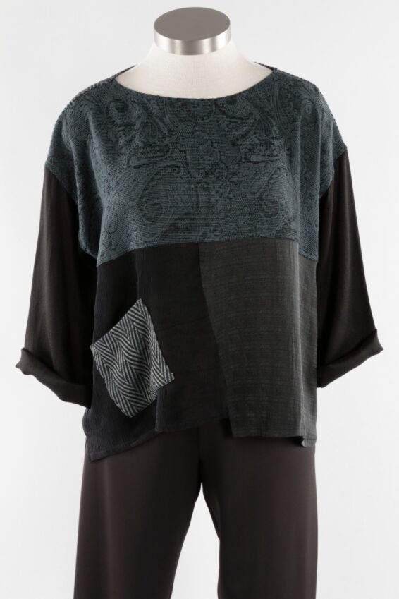 Eclectic Blouse - Forest