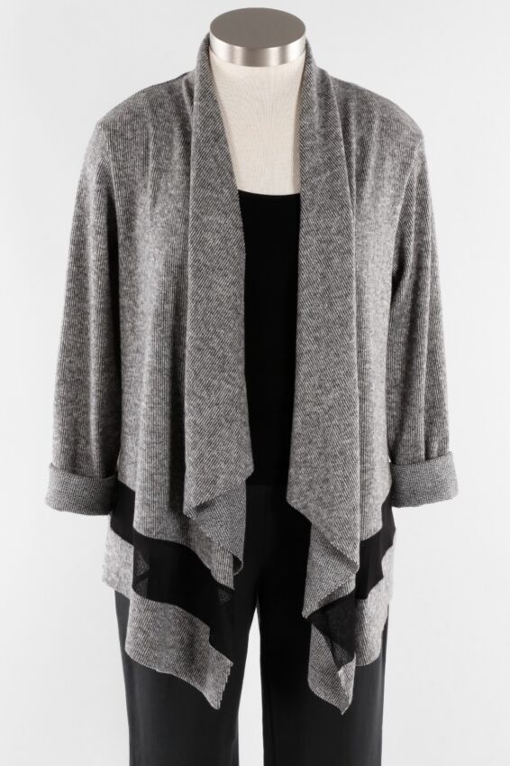 Asym Jacket - Grey