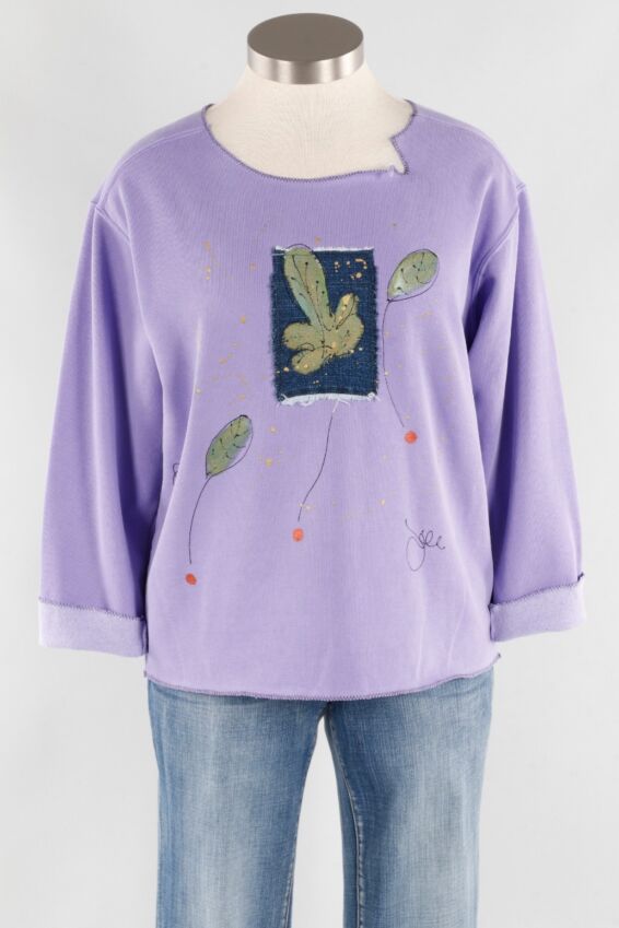 Frank Pullover Plus - Violet