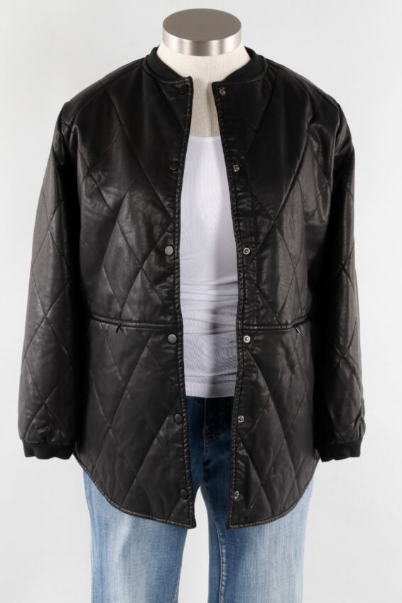 Quilted Jacket - Black