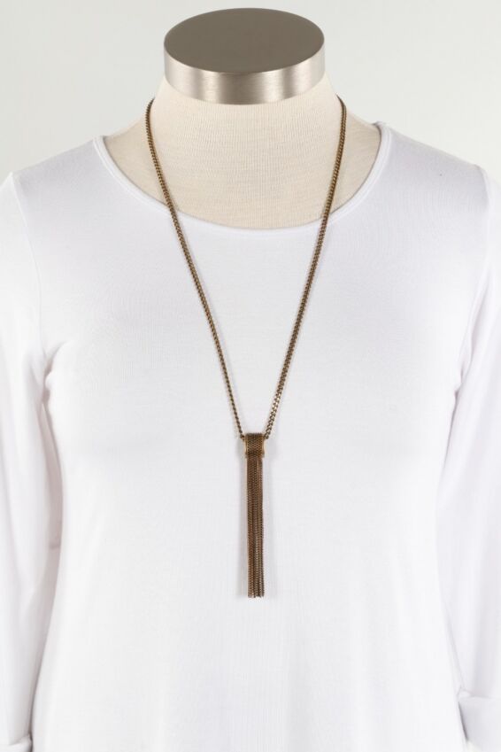 Chain Necklace - Golden Bronze