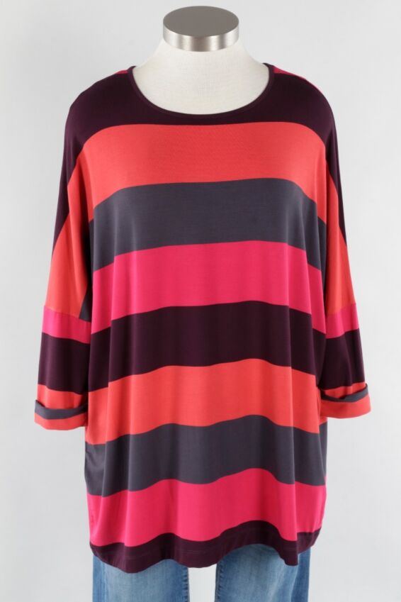 Stiped Tunic - Red