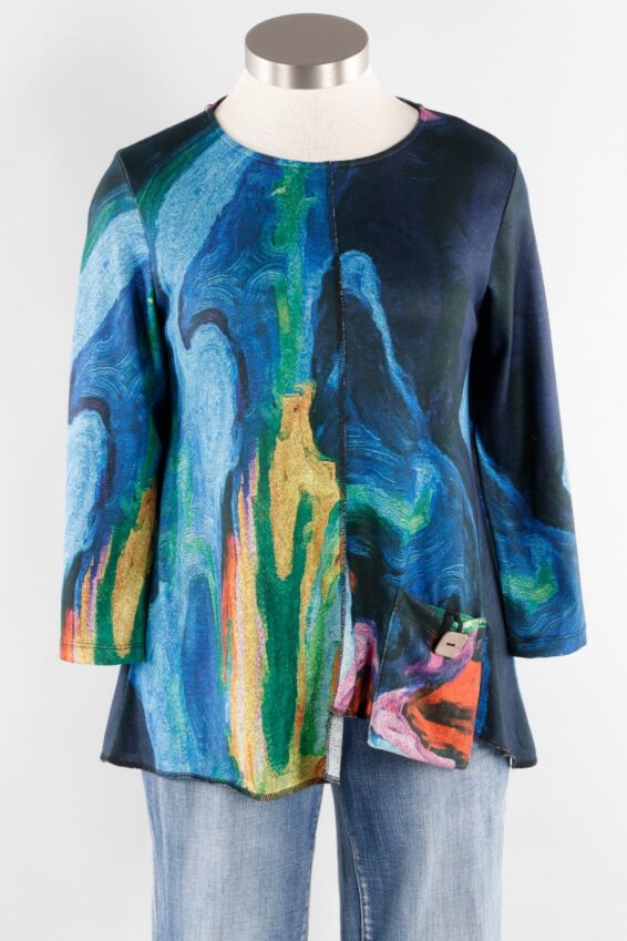 Patch Pocket Top Plus - Layla
