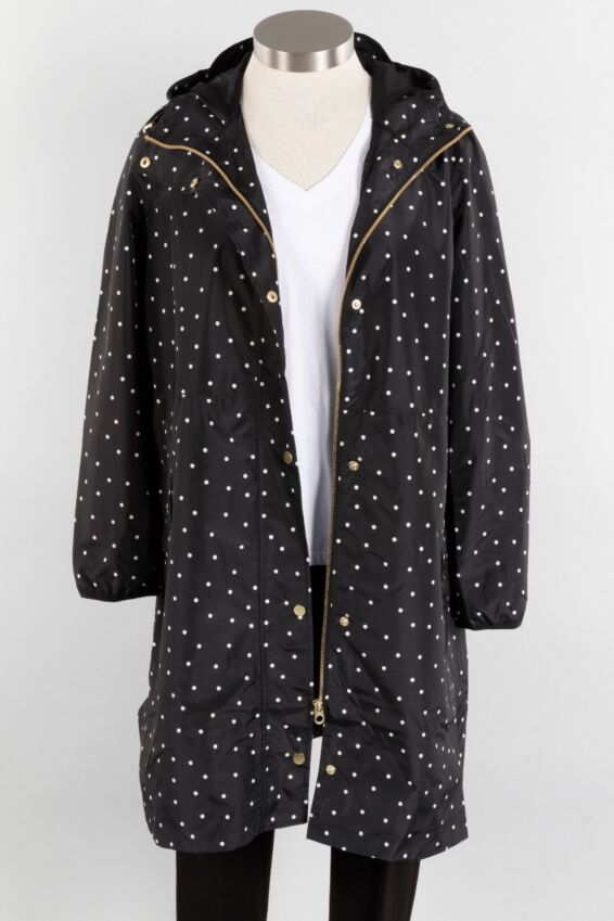 Waybridge Jacket - Black & White Dot