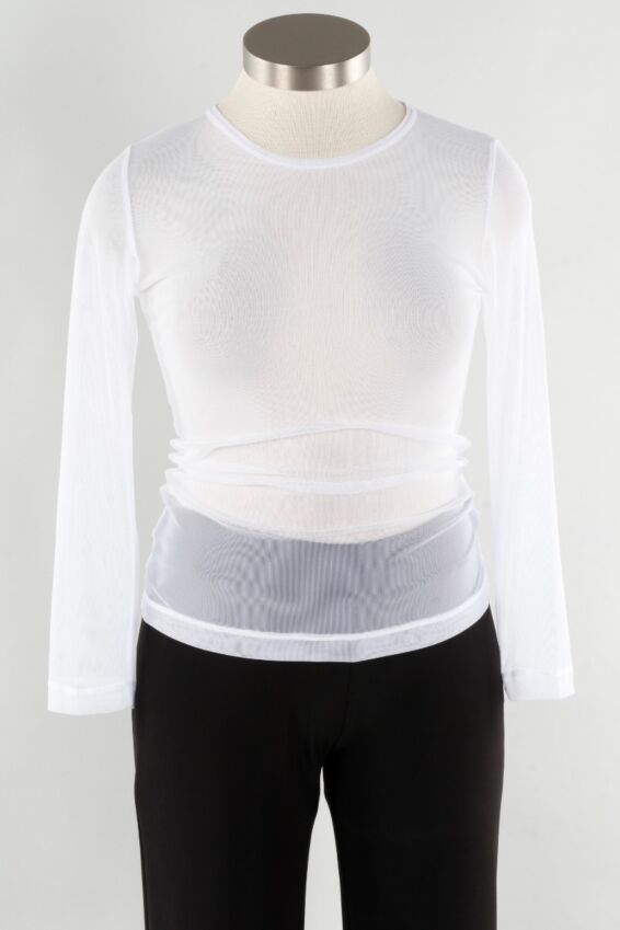 Mesh Top - White