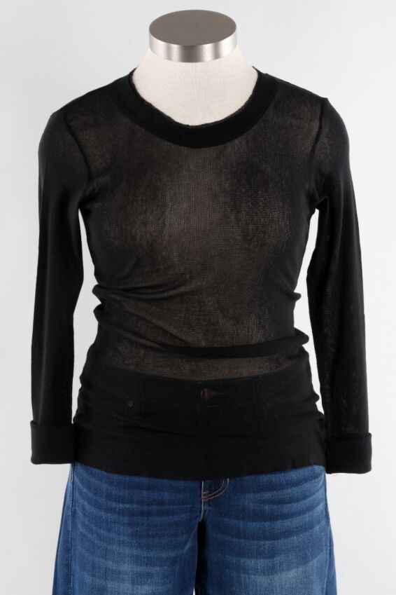 Mesh Tee - Black