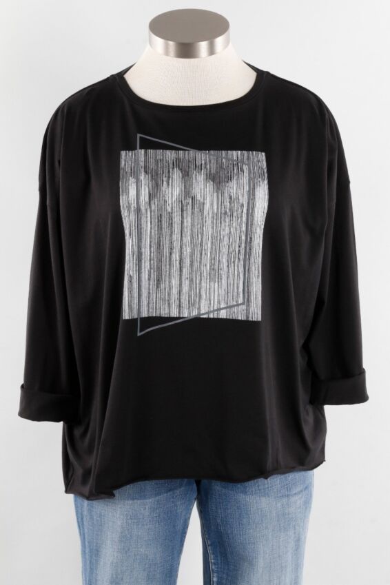 Framed T - Black & White