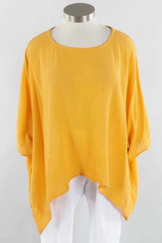Name-It-Jane Blouse - Tumeric
