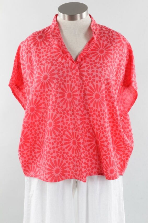 Spartan Pullover Plus - Pink Print