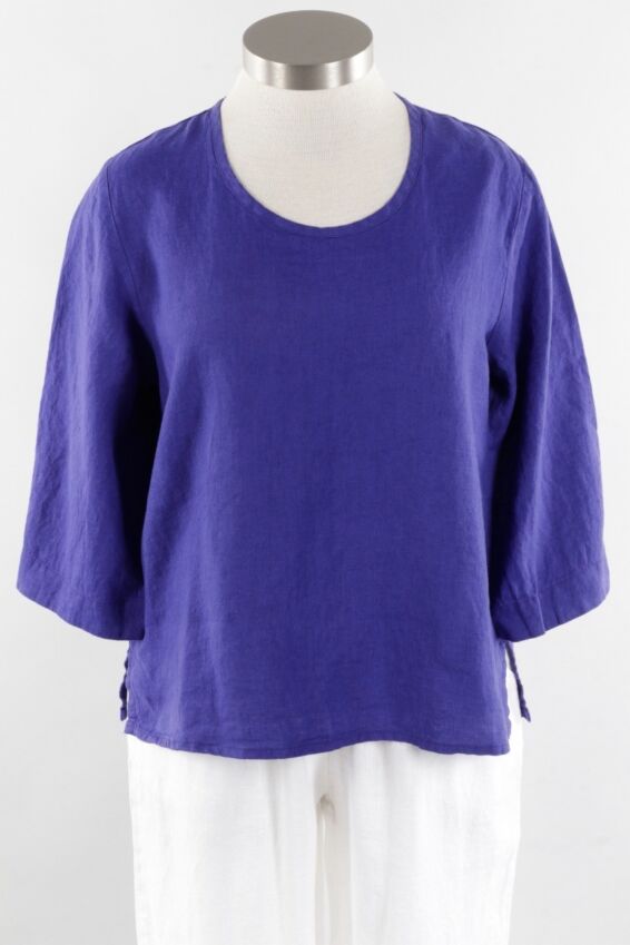 3/4 Sleeve Pullover - Viola