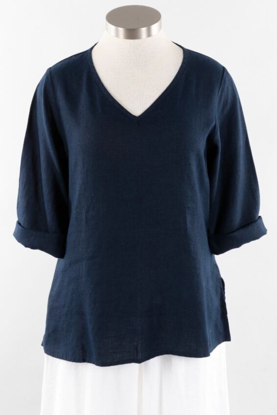 V Pullover Plus - Midnight