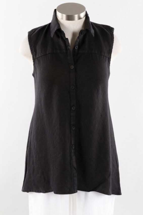Skyline Blouse Plus - Black