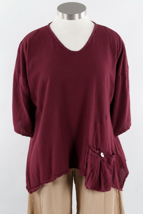 Pocket Top - Beet