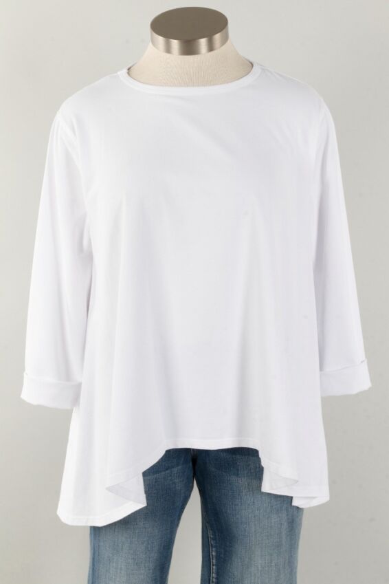 Longer Angel Tee - Chalk 