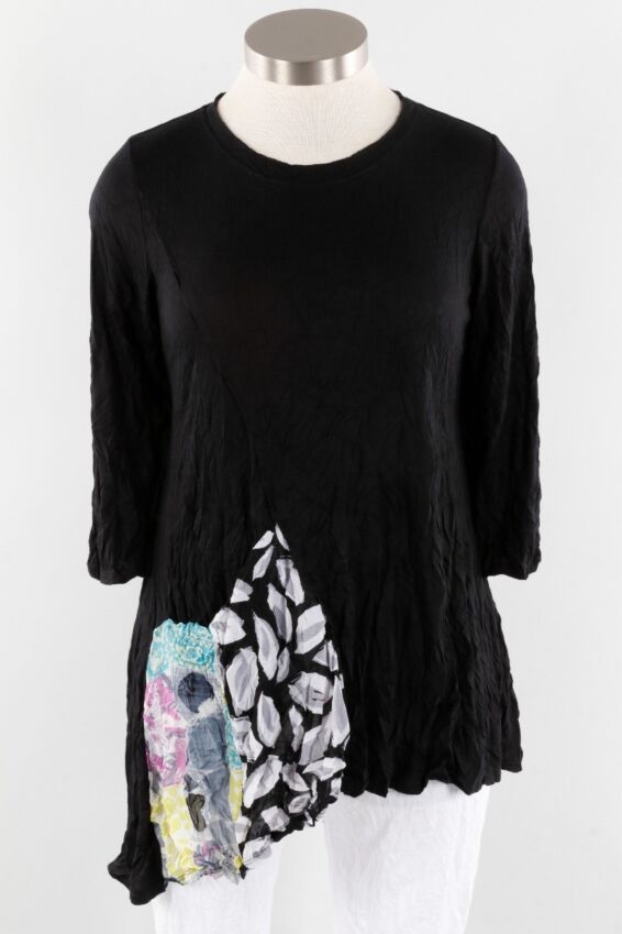 Greta Tunic Plus - Black